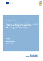 Cover of the Estonian national report